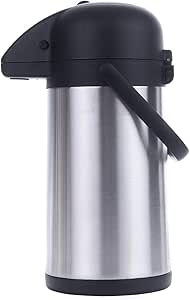 Haushalt International Airpot 2,2 L Pumpkanne Isolierkanne Thermo Kanne Kaffeekanne Camping Edelstahl