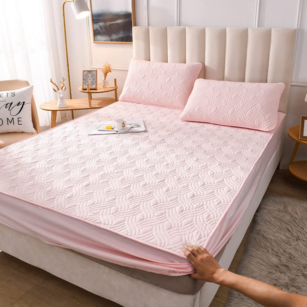 Drap-Housse Doux et Épais avec Bande Élastique pour un Maintien Parfait