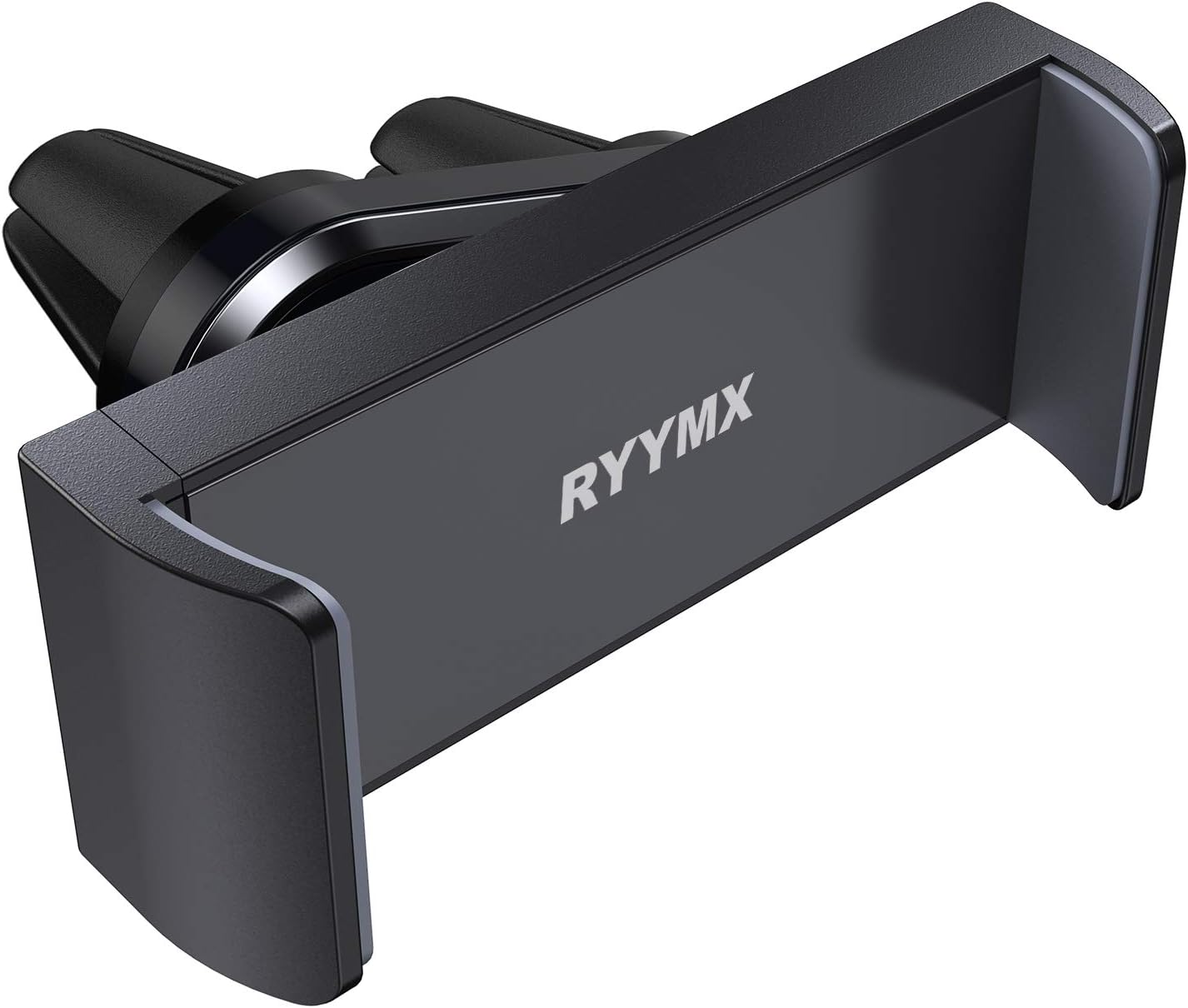 RYYMX Car Phone Mount Cell Phone Holder for Car : Air Vent Car Phone Holder with Double Clips, Compatible iPhone Xs Max XR X 8 8P 7 7Plus 6 6S, Samsung Galaxy S8 S9+ S10, Google, Other Smartphone