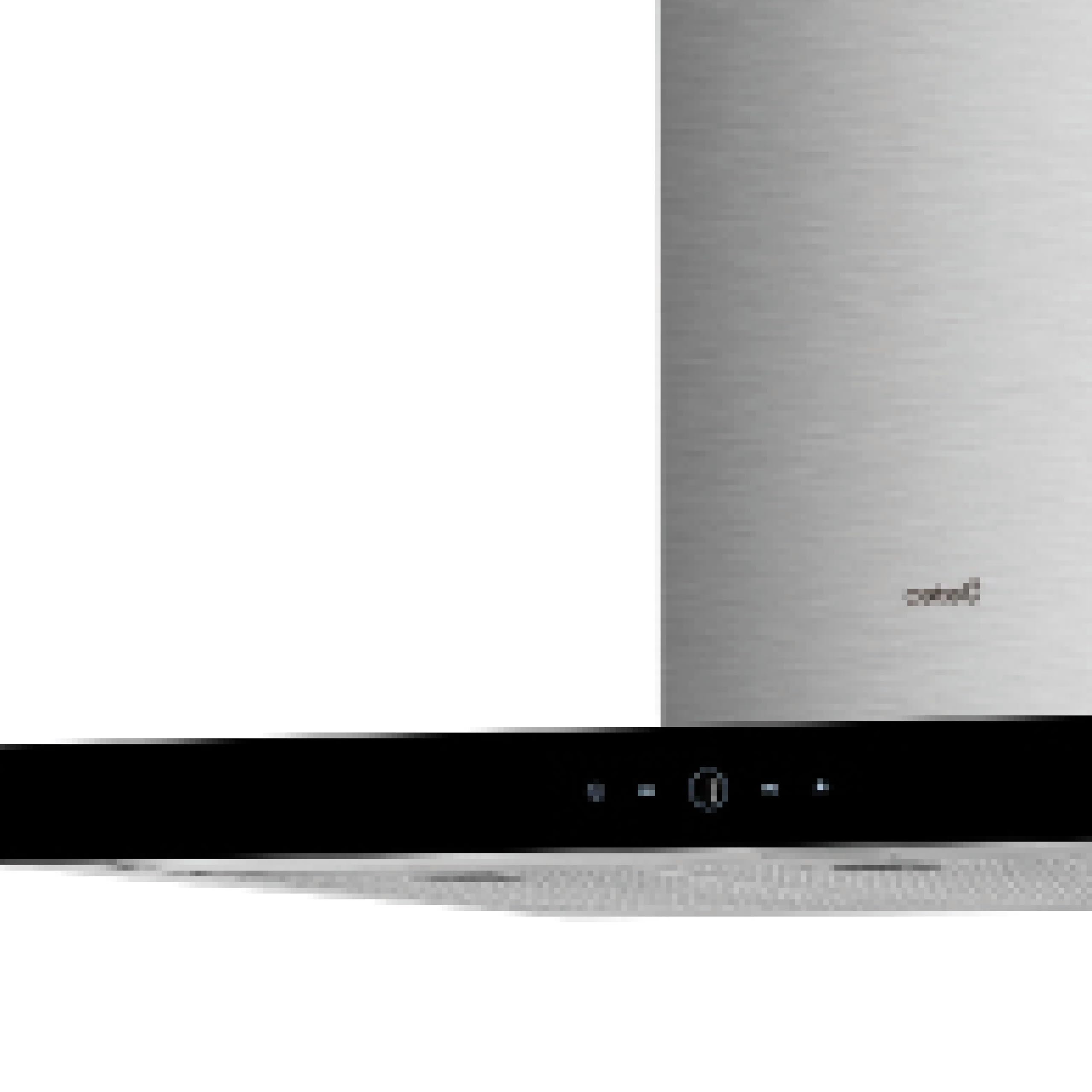 LEGEND 9000 XGBK - okap kuchenny - typ dekoracyjny - silnik 70W - klasa energetyczna A++ - 9 poziomów wyciągu - dotykowy panel sterowania - wykończenie stal nierdzewna - Cata