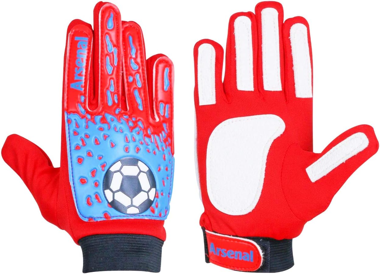 ARSUK Goalkeeper Gloves, Junior Goalkeeper Gloves Stronge Grip for the Toughest Saves and Finger Protection