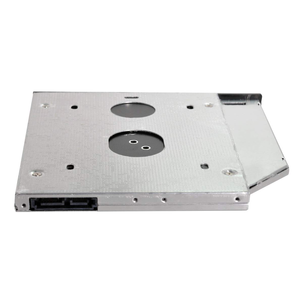 Xiwai MSATA NGFF B/M-Key SSD a Slimline SATA 13Pin Caddy Case per laptop universale da 9,5 mm CD/DVD-ROM alloggiamento ottico