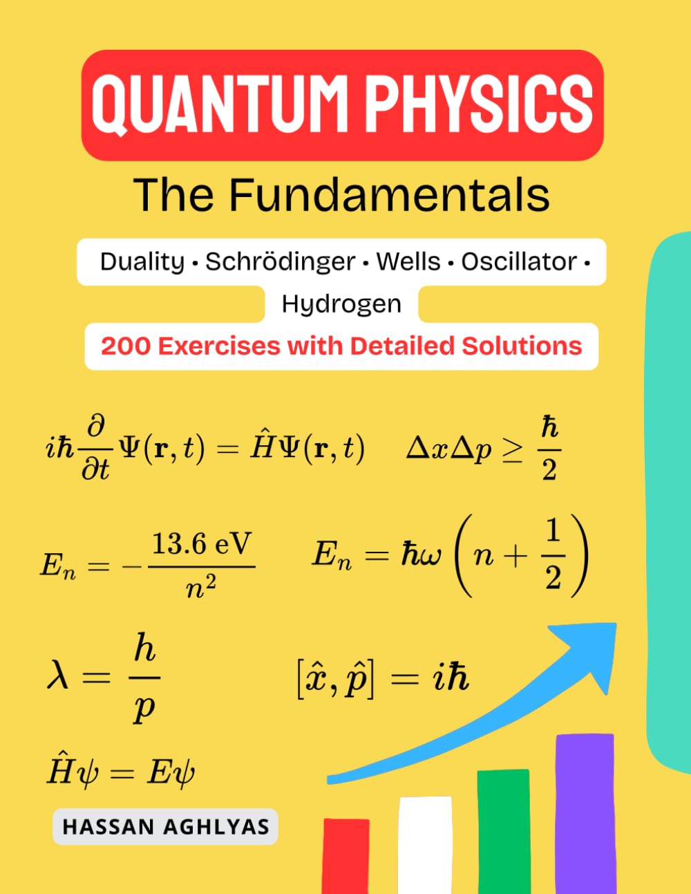Quantum Physics (The Fundamentals) | Duality • Schrödinger • Wells • Oscillator • Hydrogen: 200 Exercises with Detailed Solutions