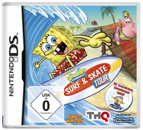 Sponge Bob Surf & Skate Tour - [DS]