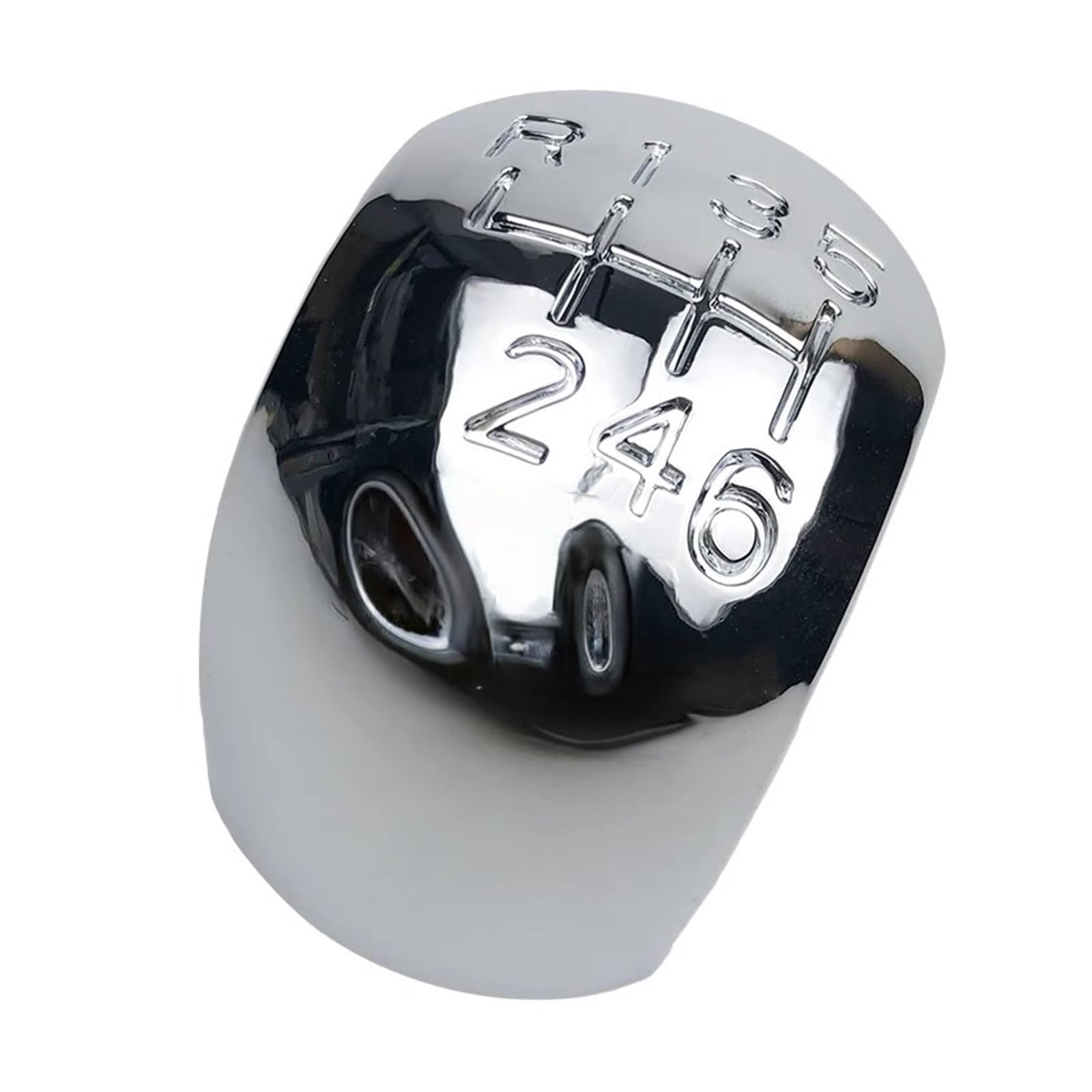 Glblpexelr 6 Speed Cap Sporty Gear Knob For Opel Vectra C 2002 2003 2004 2005 Silver