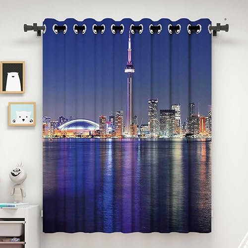 Miniatura 1 de Cortina para Dividir Habitacion - Puertas de acordeón azul para habitación de niños de 72 pulgadas de ancho x 98 pulgadas de alto, 1 panel