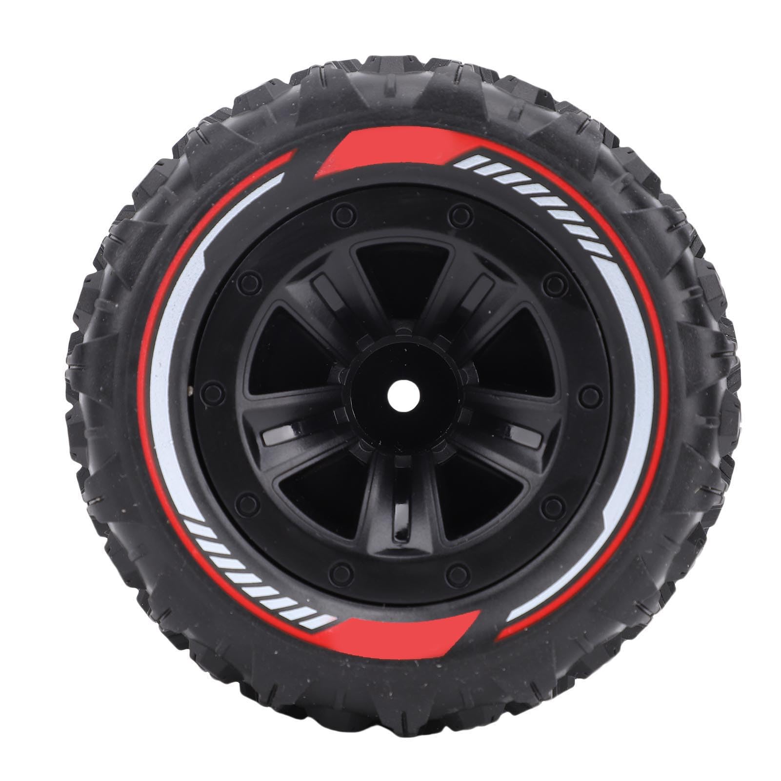 4PCS Scale Offroad Opony 12 Mm Hex RC Car Crawler Wheels Opony Ustaw Akcesoria dla Samochodu 1/14 1/16 RC (BLACK)