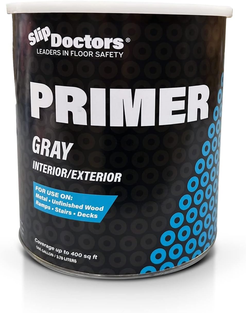 Slip Doctors Epoxy Paint Primer (Gallon) for Wood, Metal and Concrete