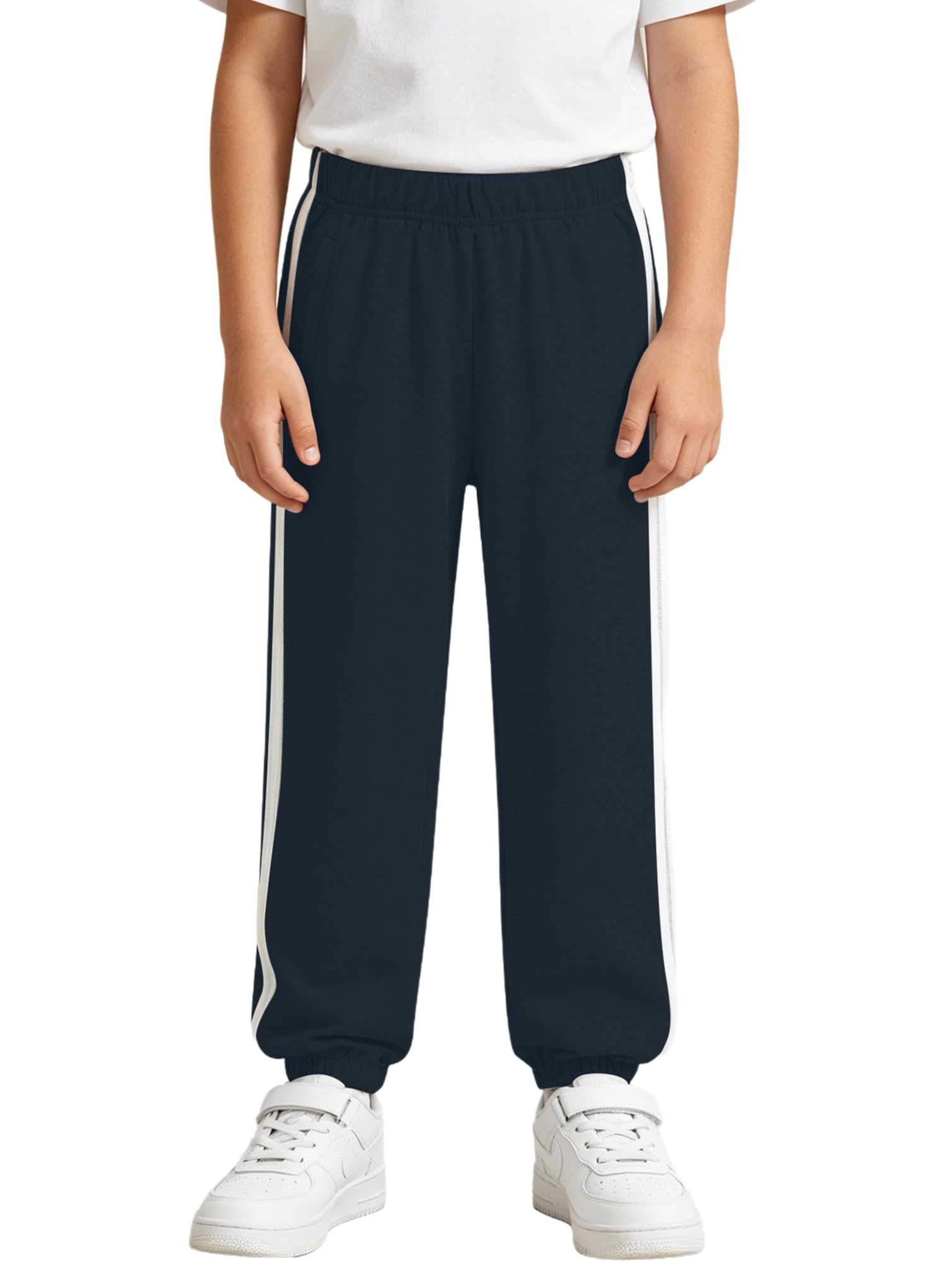 Bambini Pantaloni Sportivi Ragazzo Pantaloni Zip Completo Tuta Bambino Strappabili Ampi Ragazzi Basket con Apertura Rapida Ragazzi