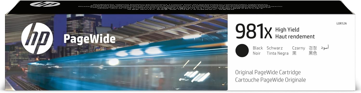 HP 981X | PageWide-Cartridge High Yield | Black | L0R12A