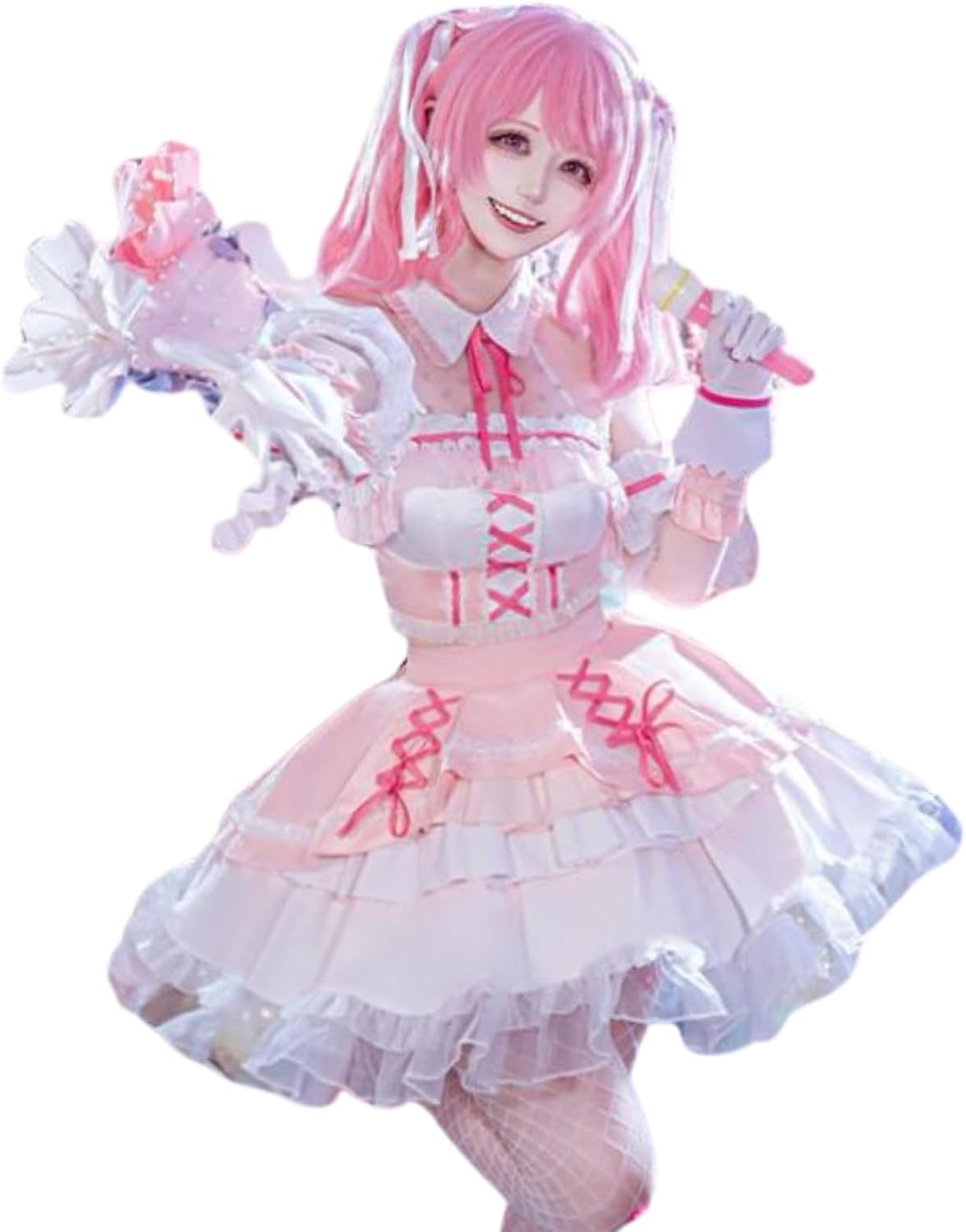 [milky time] バンドリ 丸山彩 コスプレ ハロウィン Pastel Palettes 10周年