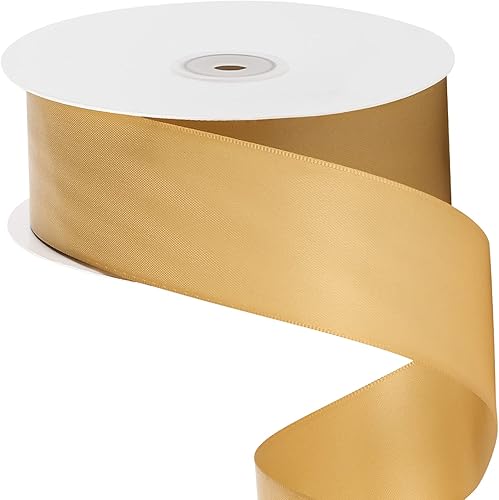 Miniatura 9 de LIUYAXI Cinta de satén plateada de doble cara de 1-12 pulgadas x 50 yardas, cintas perfectas para manualidades, envoltura de regalos, fabricación de