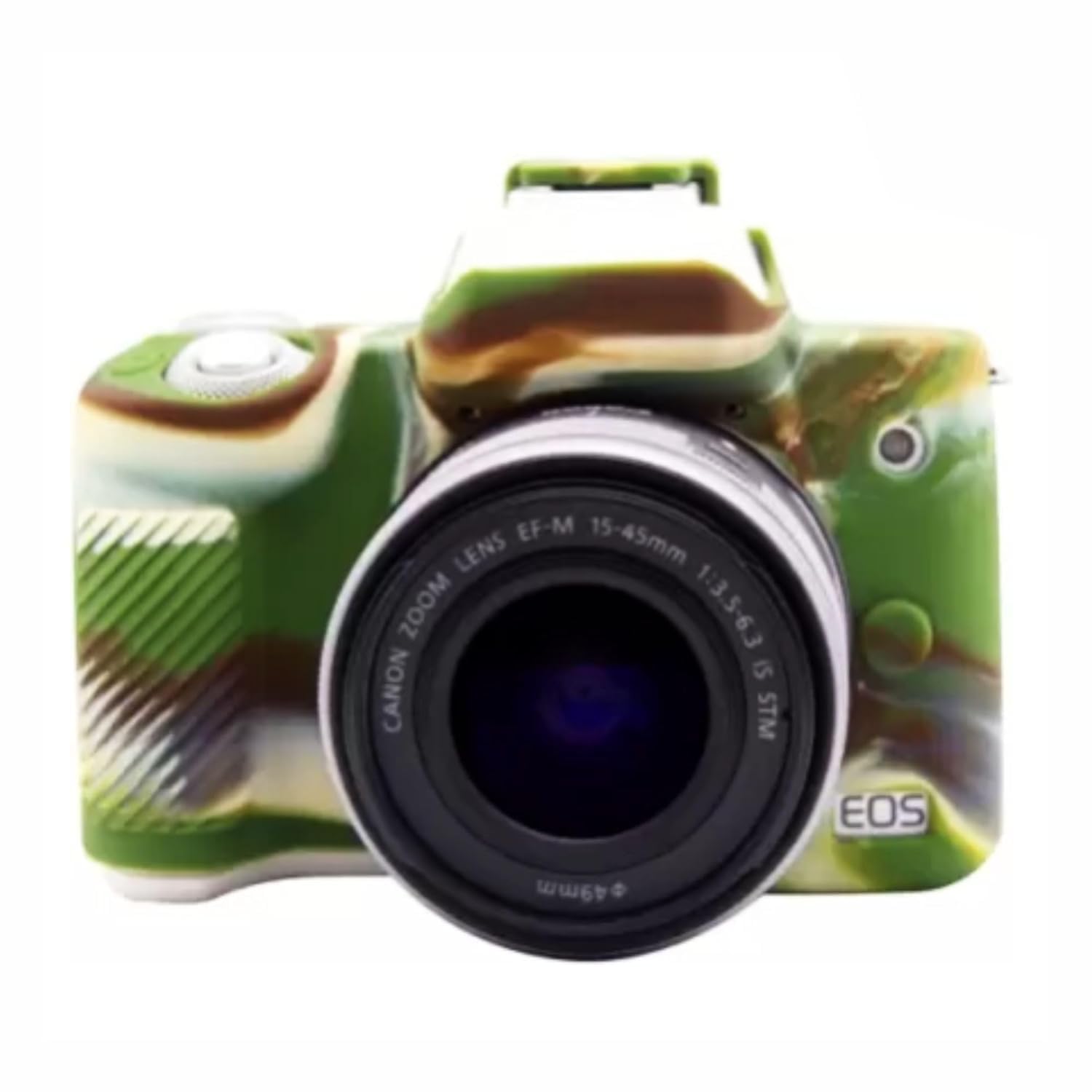PICO Silicone Protective Camera Case Cover for Canon EOS R50 – Shockproof, Lightweight, Anti-Scratch, Skin-Friendly Rubber Housing (Military Green) – DSLR Accessories-image-26