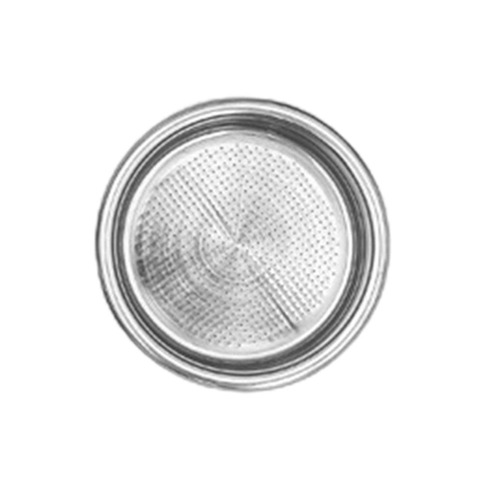 Tsophreniq Machine Handle Powder Bowl Bottomless Coffee Filter Screen Stainless Steel Coffee Machine Filter Baskets Bottomless Screen