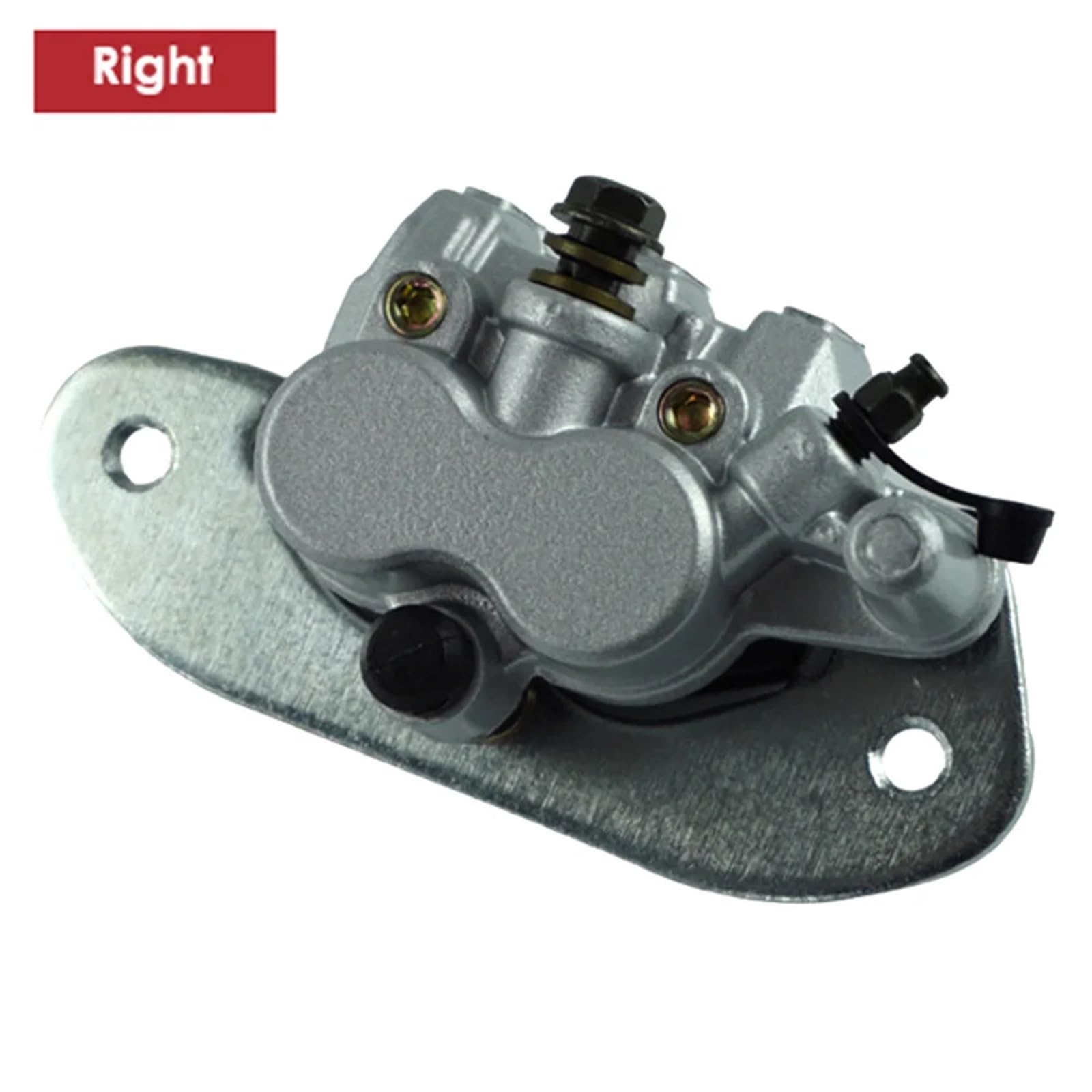 Do Rhino 700 4X4 2008-2013 tylny lewy prawy zacisk hamulca Adapter pompy hamulca tarczowego z klockami zacisków hamulcowych Adapter do tłoczków hamulcowy(Right)