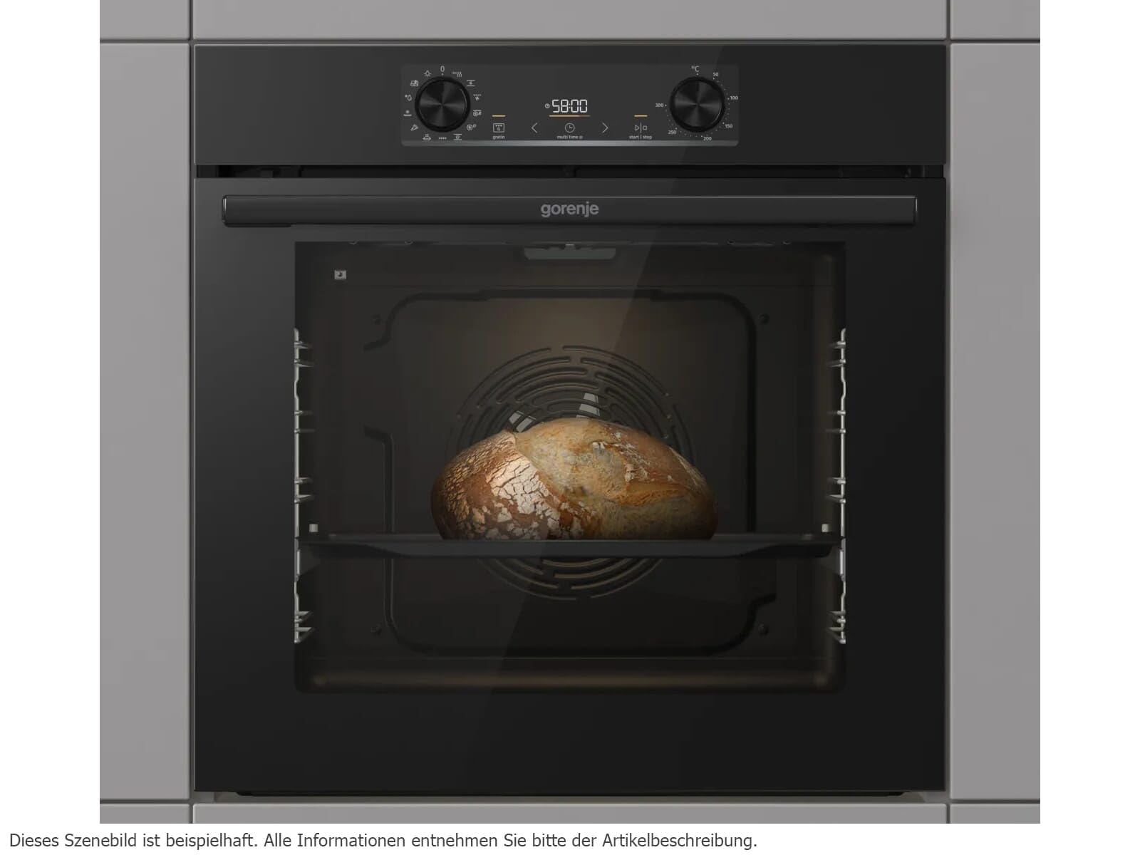 Gorenje BOP6373E28EBG Pyrolise piekarnik czarny
