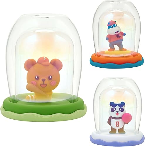 Magic Buddies Sports Magic Globe - Globo de nieve decorado, regalo para niños y niñas, vaso sin tallo de 10.5 fl oz, regalo para familiares,