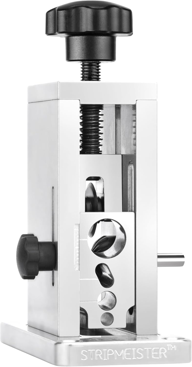 StripMeister Original Drill-Powered Wire Stripper – Wire Sizes Up To Ø3/4