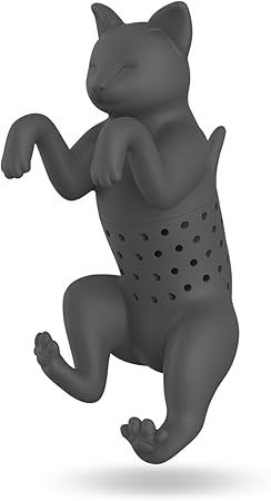 Cat Silicone Tea Infuser, Multi-Colored