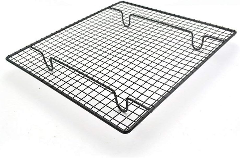 Stainless Steel Wire Grid Cooling Tray Cake Food Rack Oven Kitchen Baking Pizza Bread Barbecue Cookie Biscuit Holder Shelf