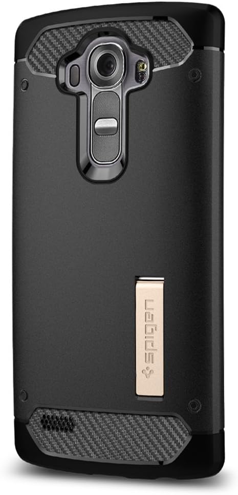 Spigen Rugged Armor Designed for LG G4 Case (2015) - Black