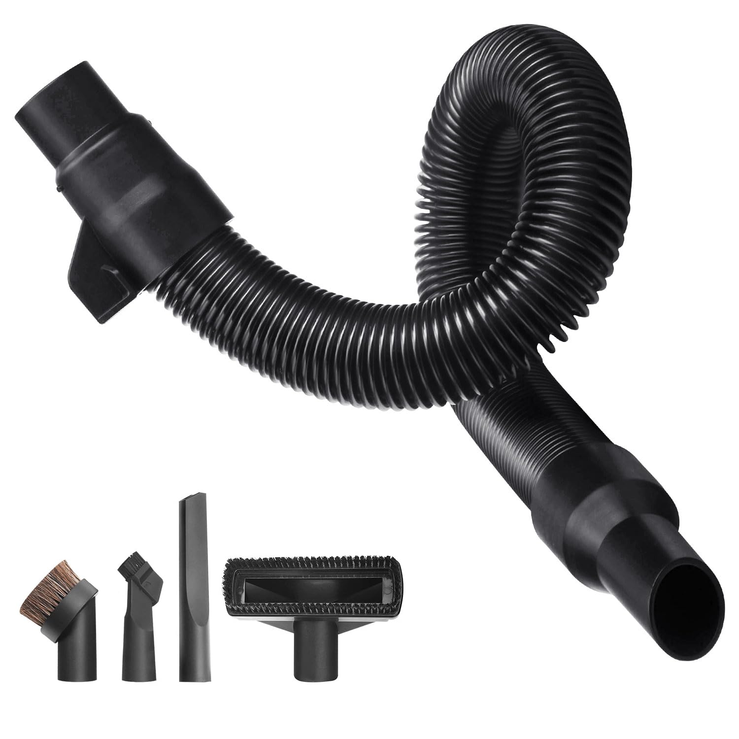 Ohoho 14-37-0016 - Conjunto de manguera compatible con aspiradora Milwaukee M18 PACKOUT, compatible con el modelo 0970-20 - (almacenamiento interno) - con accesorio - negro