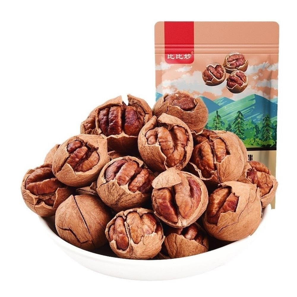 Ręcznie obierane małe orzechy pekan o smaku śmietankowym (orzechy w cienkich łupinach) – orzechowa przekąska(1pcs)