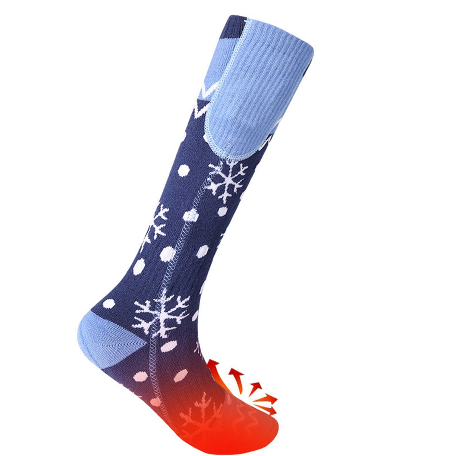predolo Beheizbare Socken für warme Wintertage für Männer und Frauen, geeignet für Outdoor-Sportarten wie Skaten und Snowboarden