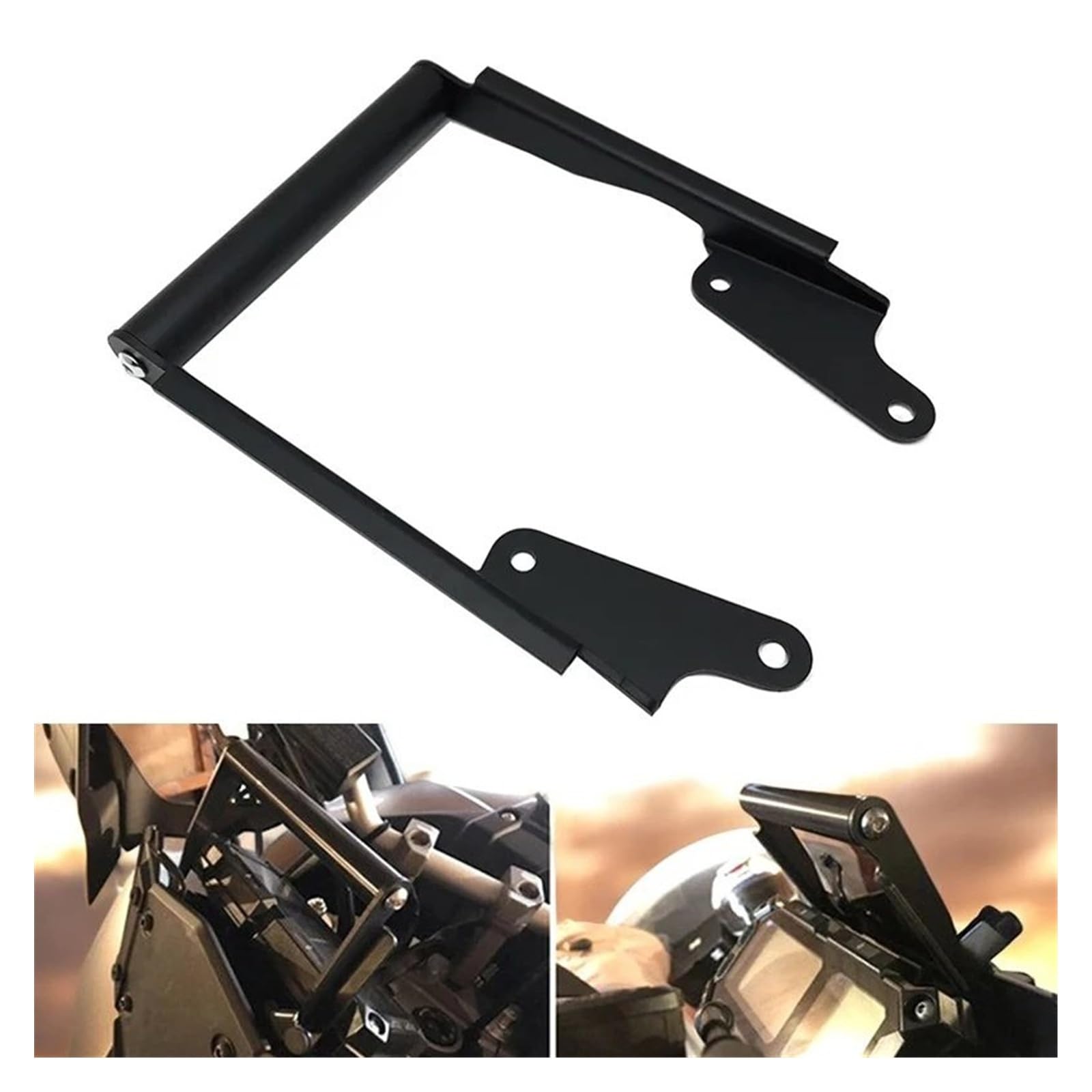 para MT09 para Tracer 900 para MT 09 2016 2017 Teléfono para Motocicleta Placa Navegación GPS Soporte Manillar Adaptador Soporte Motocicleta Teléfono Soporte Navegación