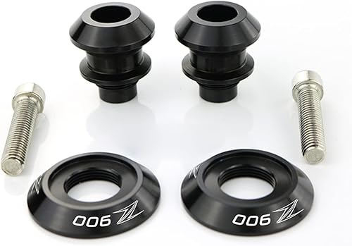 Miniatura 3 de RAICAR Swingarm Stand Bobbins for Kawasaki Z900 2017 2018 2019 2020 Motorcycle 8MM CNC Aluminum Alloy Swing Arm Spool Swing Arm Spools Color