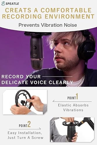 Miniatura 3 de Blue Yeti X Shock Mount compatible con Blue Yeti X, Yeti, Yeti Nano Mic Stand