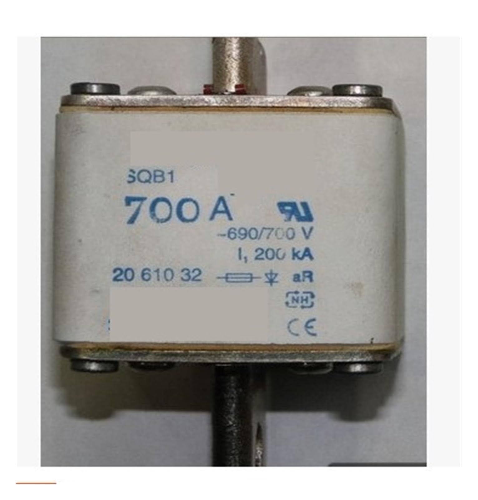 Fusible 160A 2061532 contre les courts-circuits 700V 200kA aR