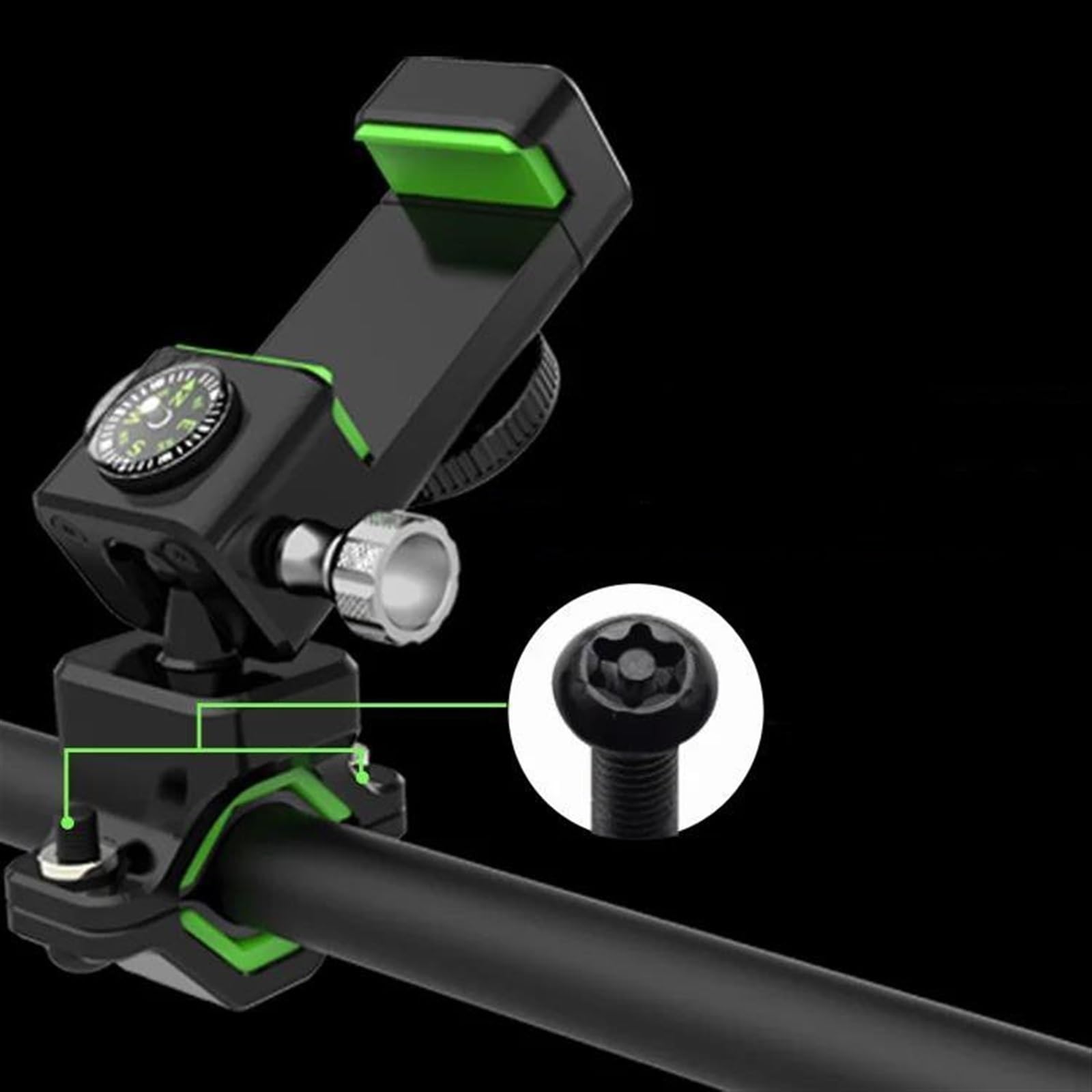 Supporto Di Navigazione Per Moto Per BMW F850GS F750GS F750 F850 GS 2018-2020 Supporto Per Smartphone Supporto Per Telefono Accessori Supporto estensione manubrio(Nero 4)
