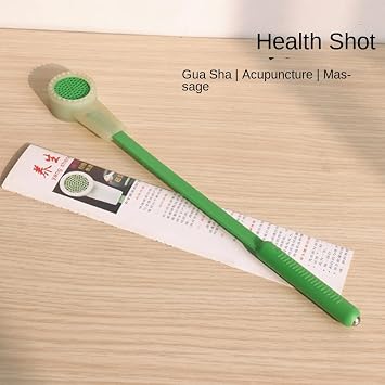 Silicone meridian beat energy meridian brush body beat back acupoint massager