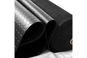Commercial Grade Garage Rubber Flooring Rolls for Safety and Durability