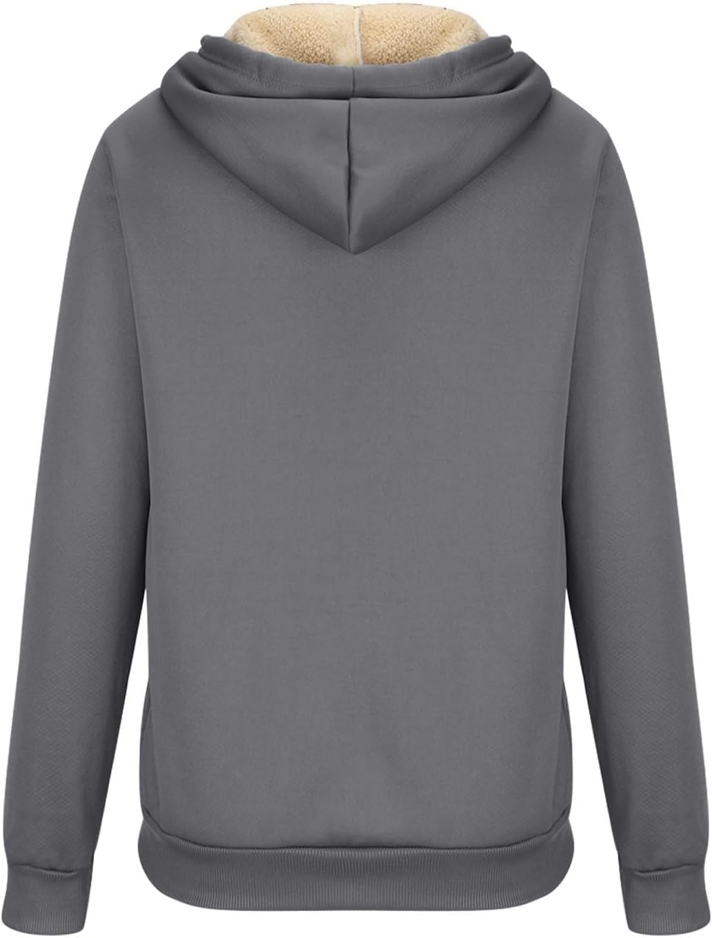 Women ' s Zip Up Fleece Sweatshirts Drawstring Hoodie Casual Long Sleeve Jackets Tops with Pockets Fashion Fall Outwear Women Green