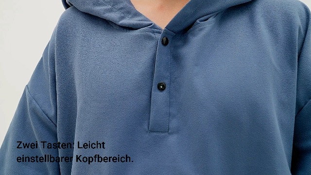 Surf poncho voor dames en heren, badponcho omtrekhulp voor volwassenen, microvezel, strandponcho met capuchon, sneldrogende badjas, douche-poncho voor surfen, zwemmen, kamperen, sport en zwemmen - Image 8