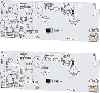 New Upgrade Refrigerator LED Light Board W10515057 for Whirlpool, Kenmore, Maytag, KitchenAid, Refrigerators Part, WPW10515057 AP6022533 PS11755866 -（2Pack)