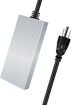 250W Chicken Water Heater Submersible Aluminum De-Icer with Automatic Thermostat, Prevents Freezing