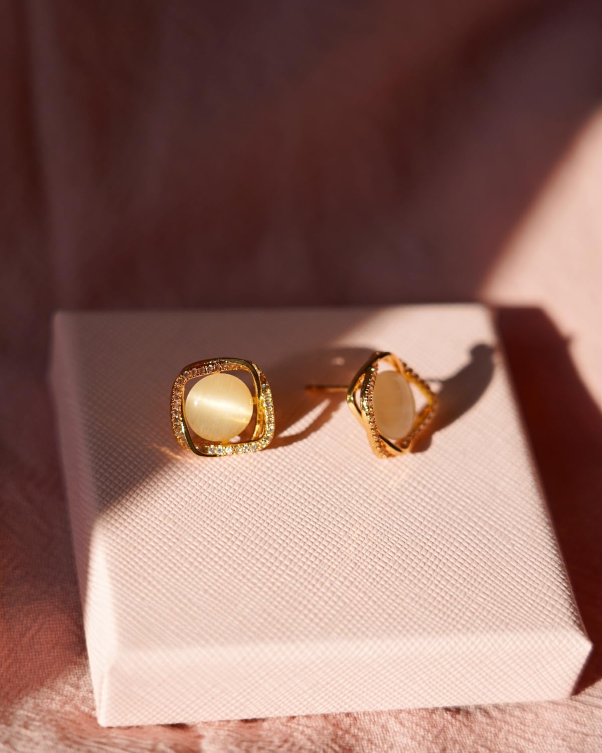 Pearl Hoop Earrings for Women, Trendy 18k Gold Plated Hoop Chunky Drop for Women Hypoallergenic Dangle Huggie Statement Jewelry Summer Gifts - Image 5