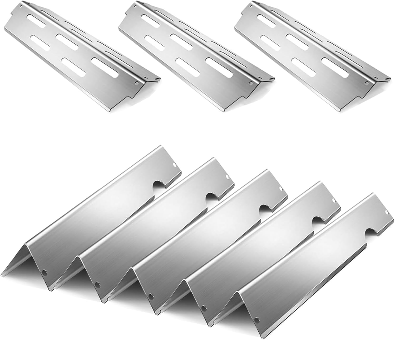 Genesis ii Flavorizer Bars Heat Deflector Grill Replacement Part for Weber Genesis 2 Grill Parts GS4 Flavor Bars II/Lx 300 Series ii E-310 ii S-310 ii SE-310 E-315 S-335 Weber 66795 66032 66685 66040