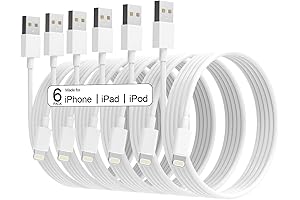 Reliable 6-Pack OEM Lightning Cable: Power Up Your Apple Devices Effortlessly