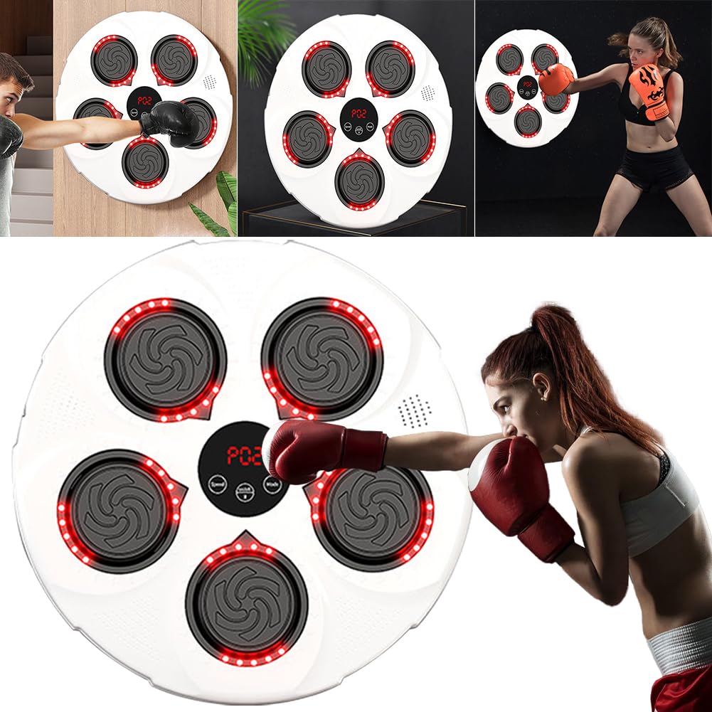 Music Boxing Machine, Musica elettronica Boxing Machine, Musica elettronica da parete Attrezzatura per l'allenamento, Divertimento elettronico intelligente Bluetooth montato a parete Boxing Tr