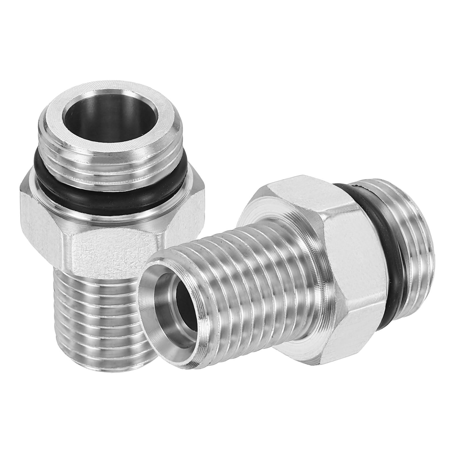 sourcing map 2Pcs Pressure Washer Adapter,G3/8" Male to M14 Male