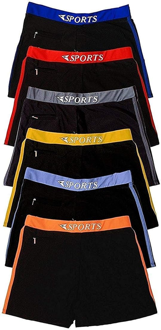 Swimwear Swimming Shorts Trunk for Men & Women 2XL 26-30 Waist Size Black-image-16