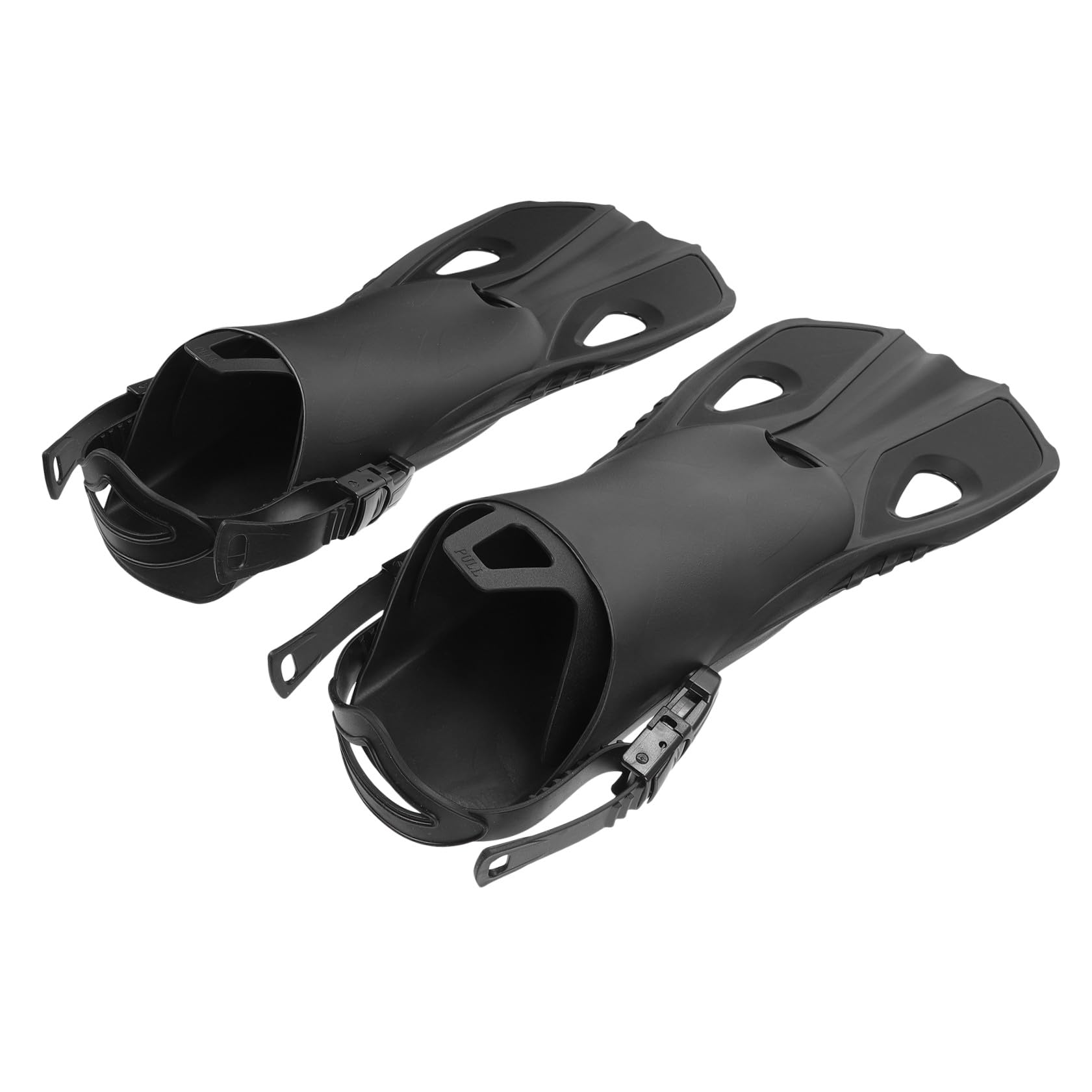 Happyyami Aletas para Nadar Aletas de Natacion para Hombre Aletas Cortas tamaño Viaje Aletas Aletas natación Nadadores Aleta de Buceo Aletas de Snorkel para Adultos Caucho Blue