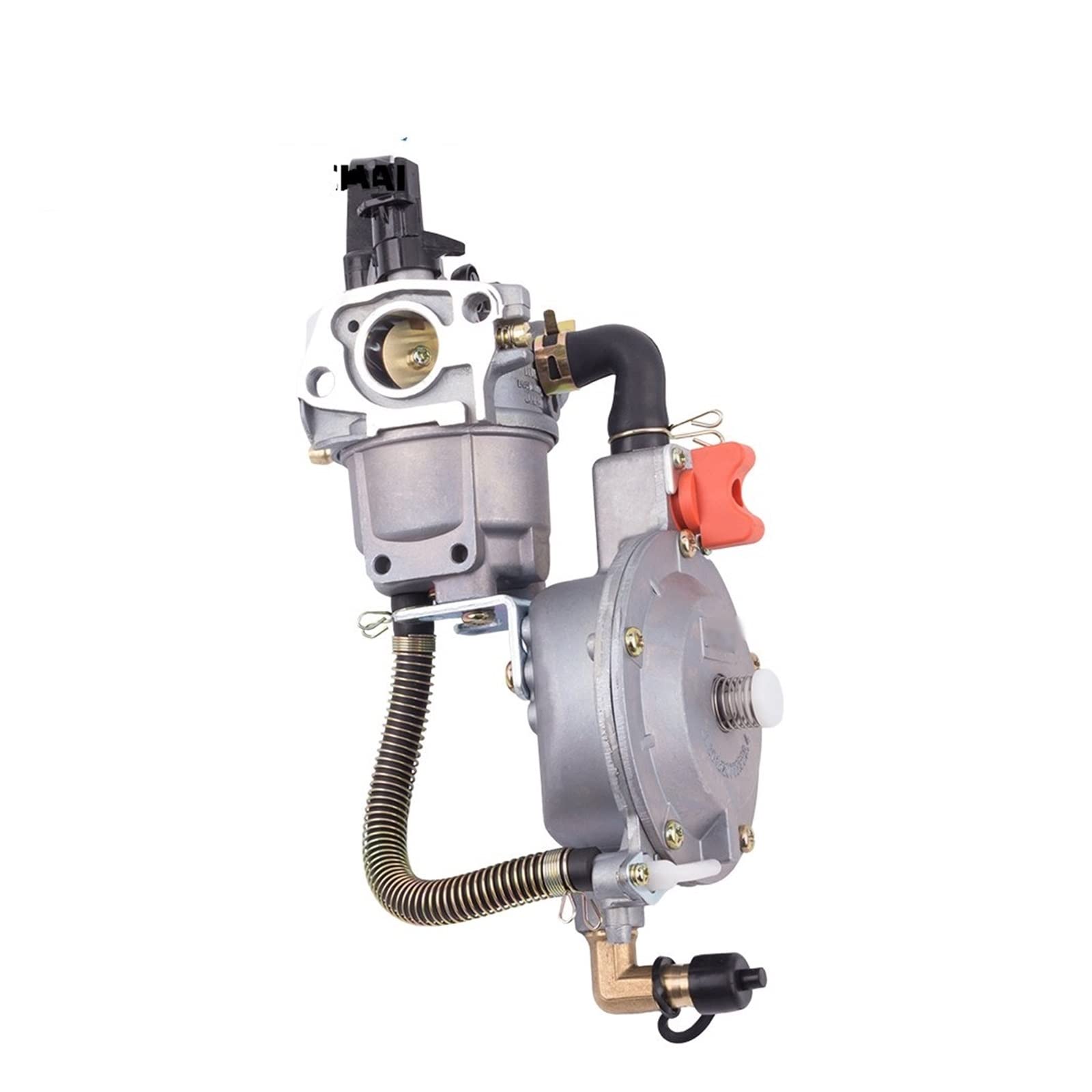 Montaje Carburador Carburador De Combustible Dual Para LPG Para Kit De Conversión NG Para 2KW 3KW 168F 170F GX200 Carburador Generador De Gasolina Para LPG 168