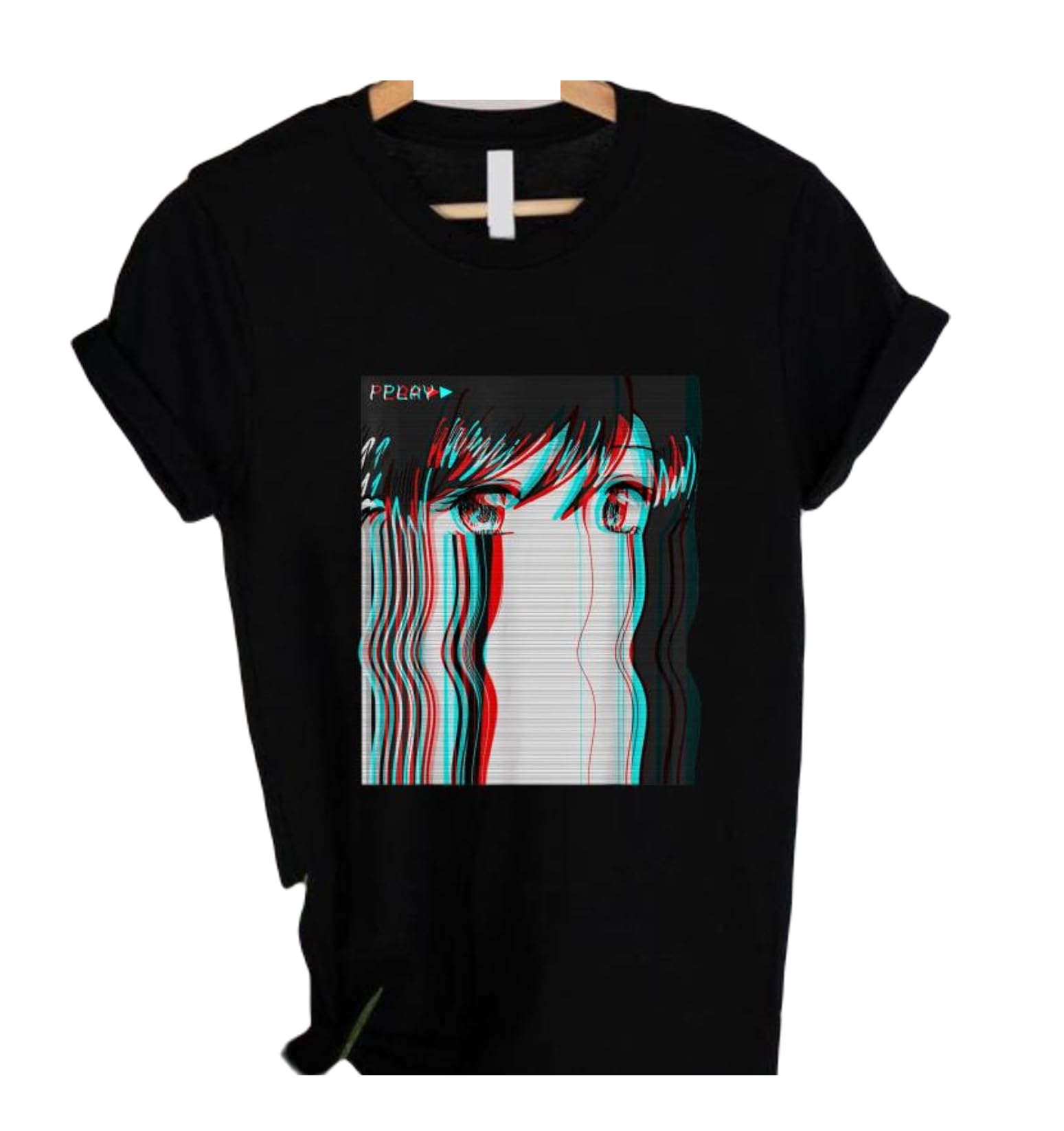 GenericTee Shirt Vaporwaves Aesthetic Anime Girl Retro Eboy E-Boy E-Girl Egirl Harajuku Anime Girls TShirt T Tee Shirt