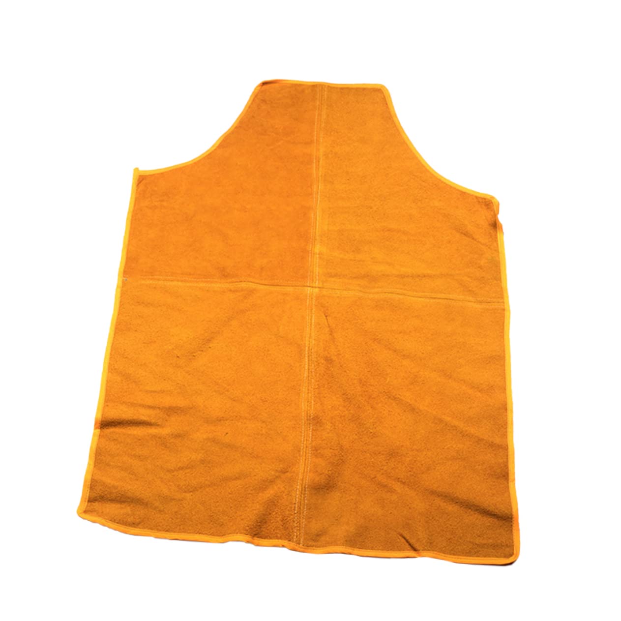 BUTIFULSIC 1pc Welder Apron Cowhide Apron Grease Proofing Apron Welding Apron Protective Clothing Apron Electric Welding Protective Apron Work Apron Safety Apron for Welding Orange