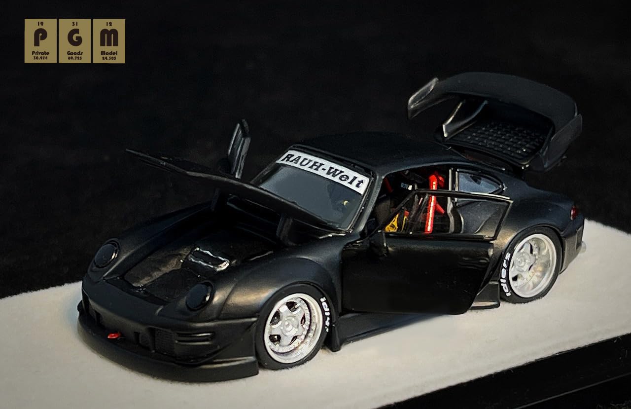 Amazon.co.jp: PGM 1/64 RWB 993 Matte Black 完成品 PGM-640312-1